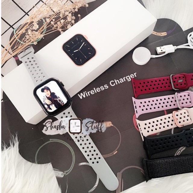 BERGARANSI✅ IWO ZX  PRO WIRELESS  ( BISA TELEPON DAN ANGKAT TELEPON )SMARTWATCH