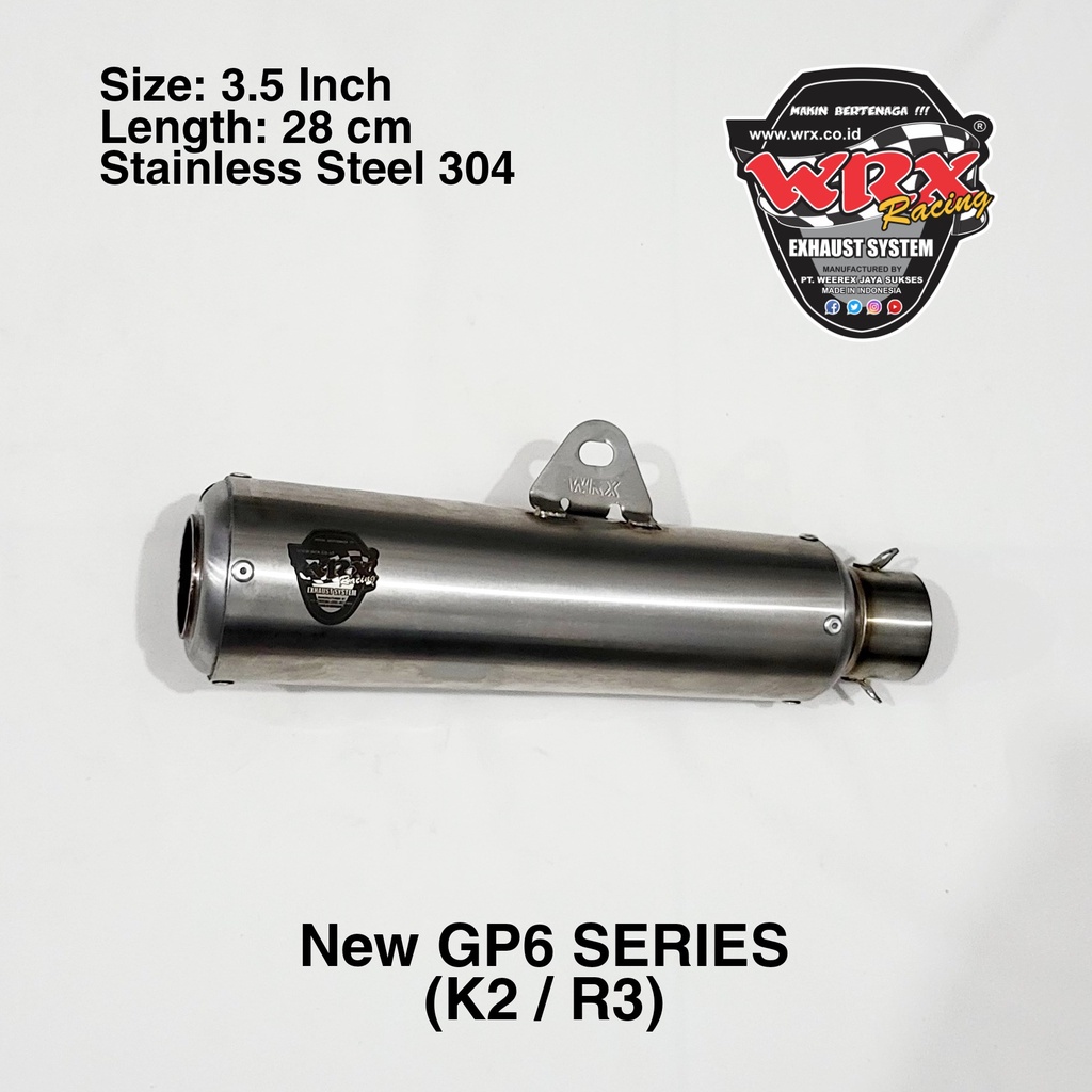 Knalpot WRX New GP6 K2 SS Sport