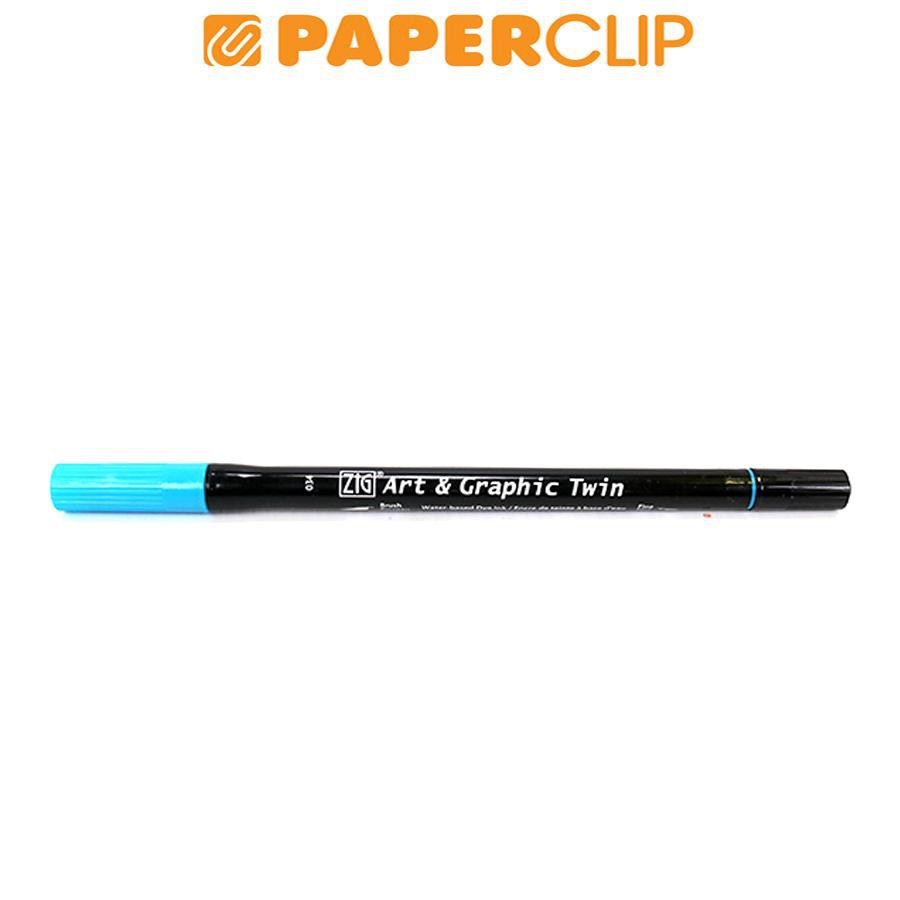 

PEN BRUSH ZIG KURETAKE TUT-80 ART & GRAPHIC TWIN 034 COBALT BLUE