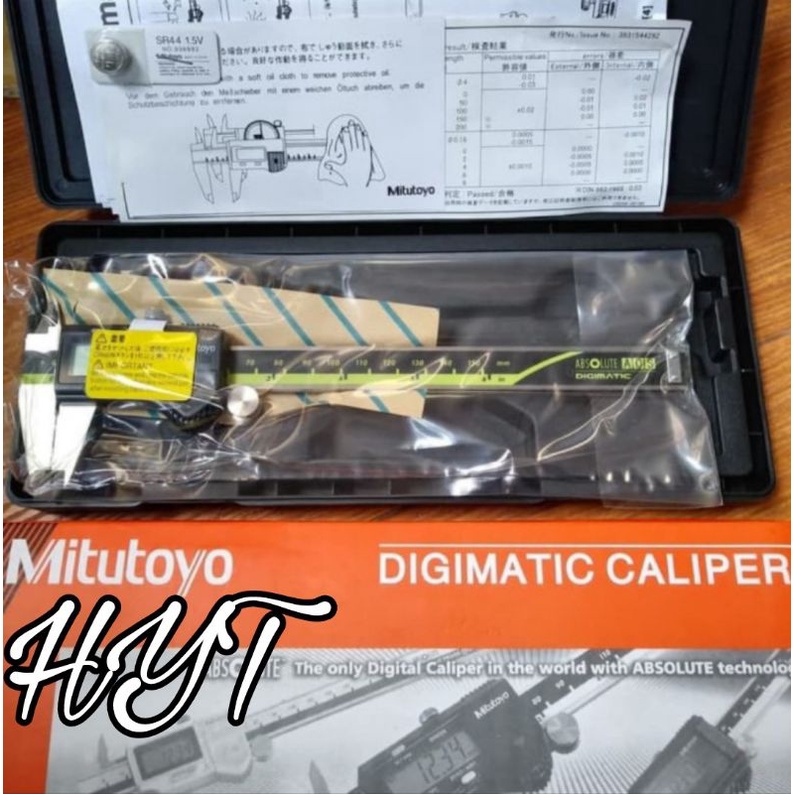 Digital Caliper Mitutoyo Sigmat 6 Inch Absulote Digimatic in Japan
