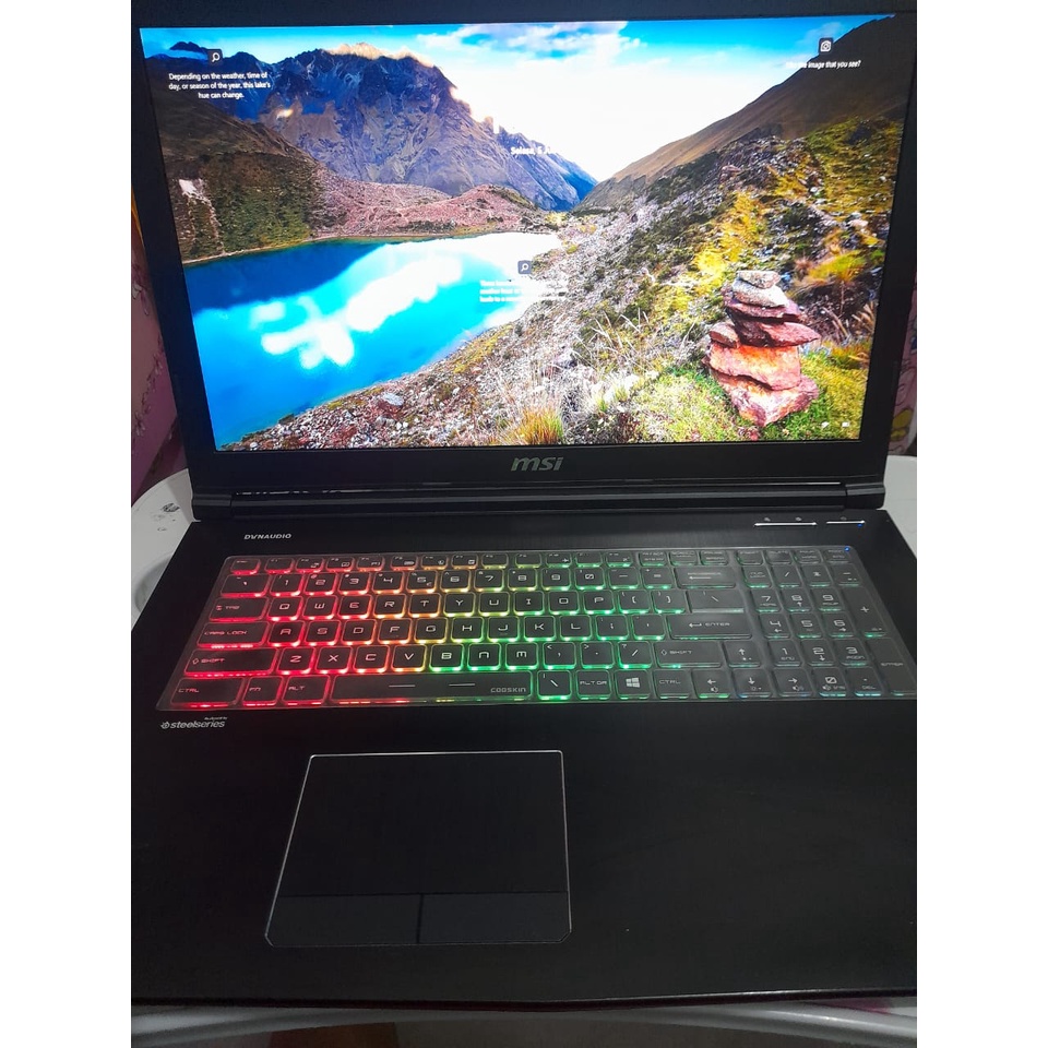 MSI GE72VR 7RF Laptop Gaming Series (Second)