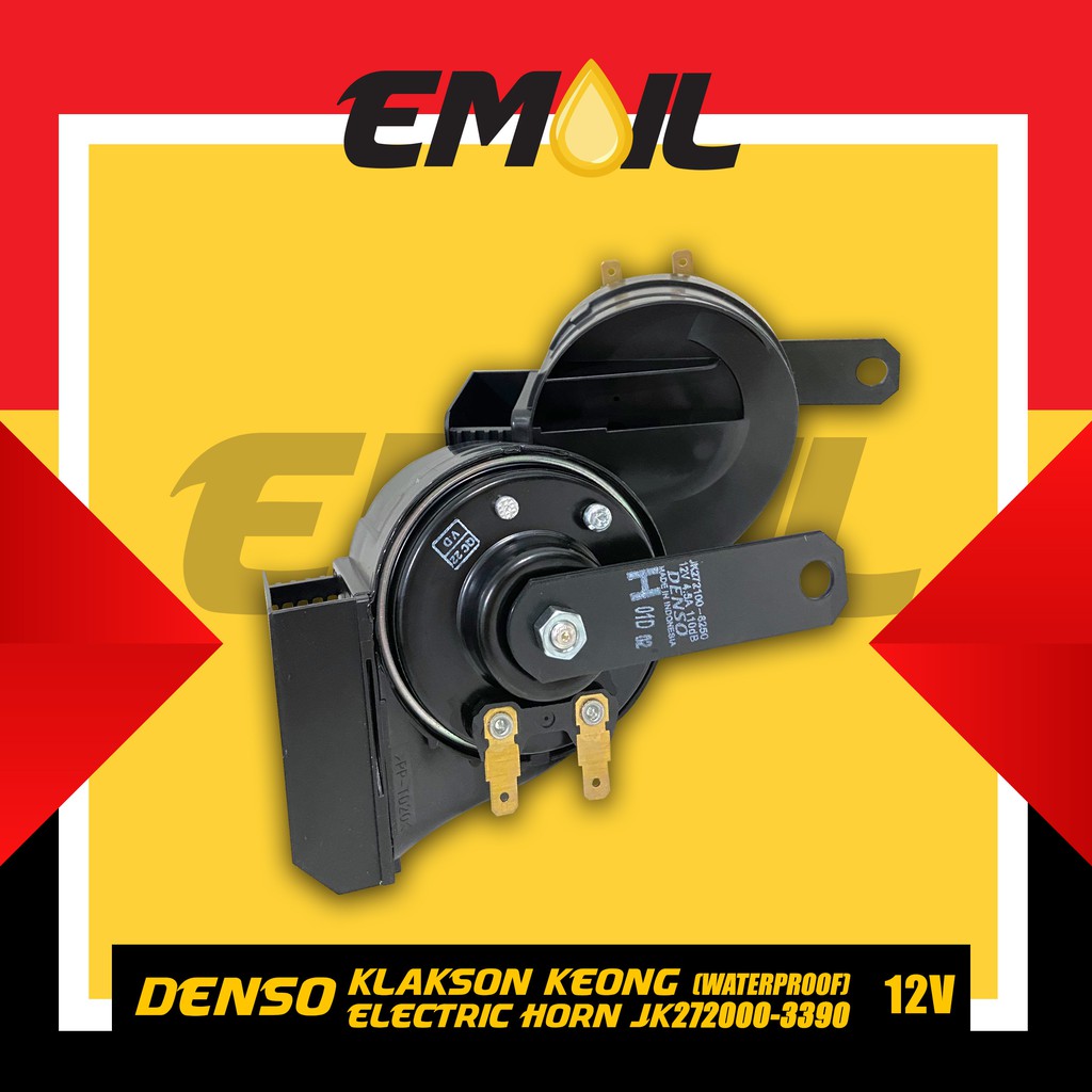 Klakson Keong Denso waterproof JK272000-3390 12V tahan air