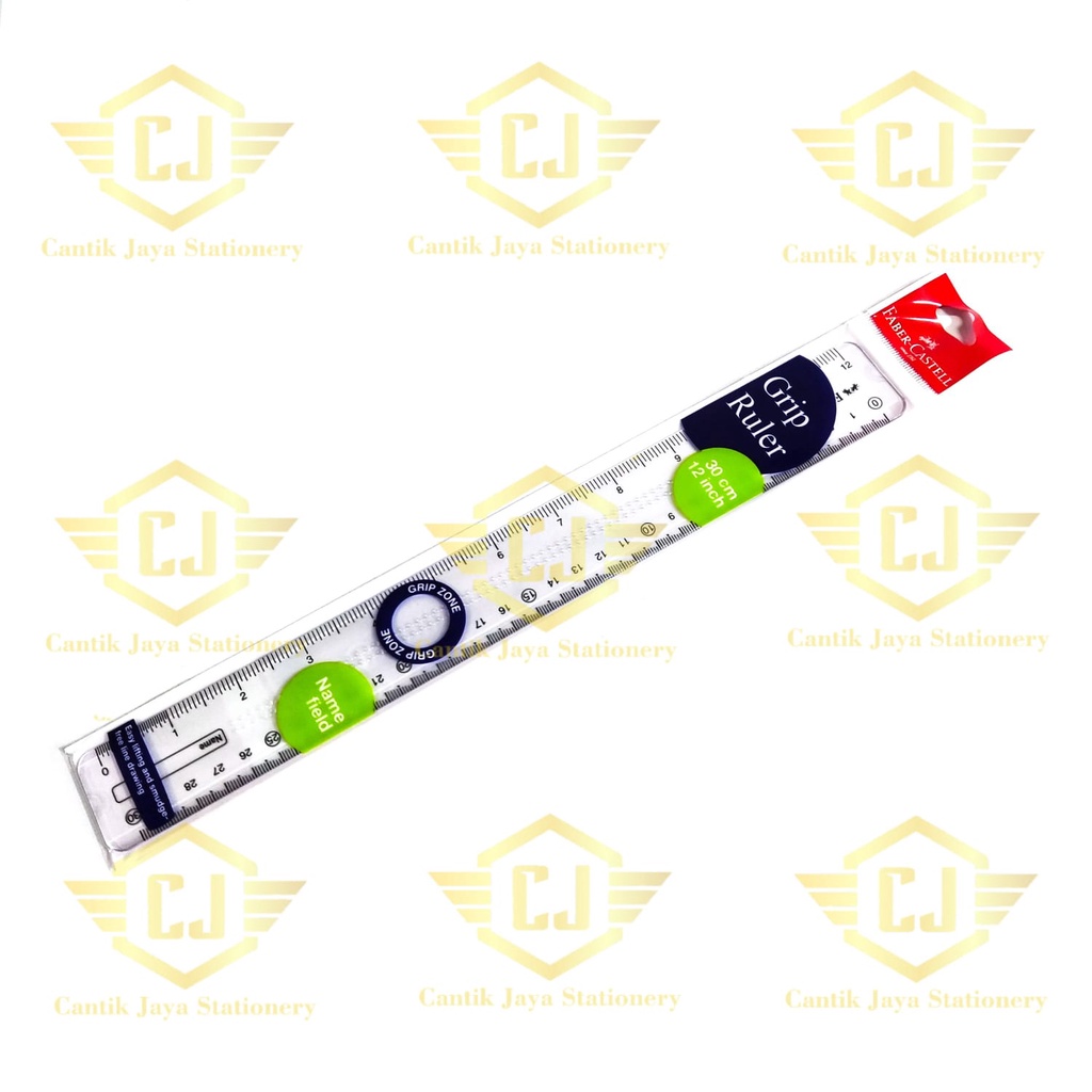 

Grip Ruler / Penggaris Faber Castell 30 cm