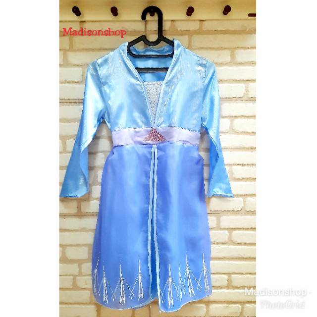 Kostum Anak Frozen 2 Murah Baju Elsa Hadiah Kado Anak Princess Dress