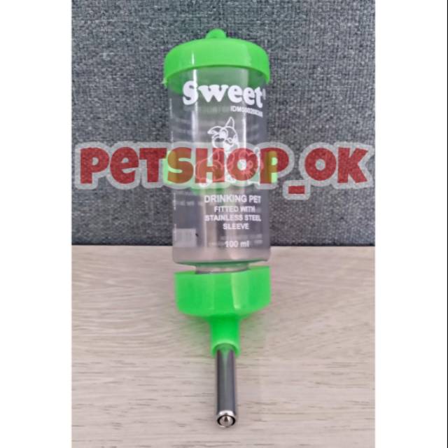 Botol minum 125ml / kucing / hamster / kelinci