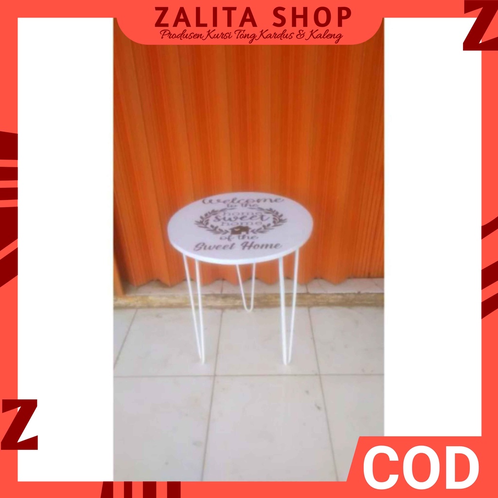 Meja teras unik/meja hairpin/Meja custom/Set teras/meja unik/meja tong