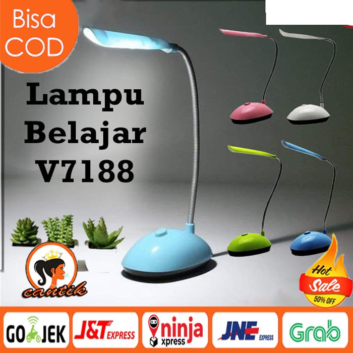 Lampu Belajar 7188 / Lampu Meja Belajar On Of / Lampu Belajar LED / Lampu Belajar terang