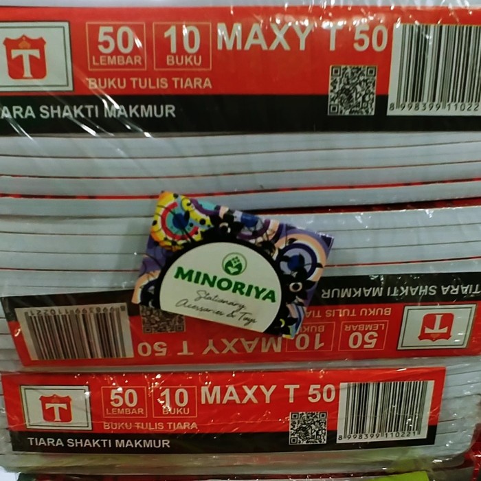 

Produk Unggulan Buku Tulis Tiara Boxy Campus 50Lembar Isi 10Buku Promo