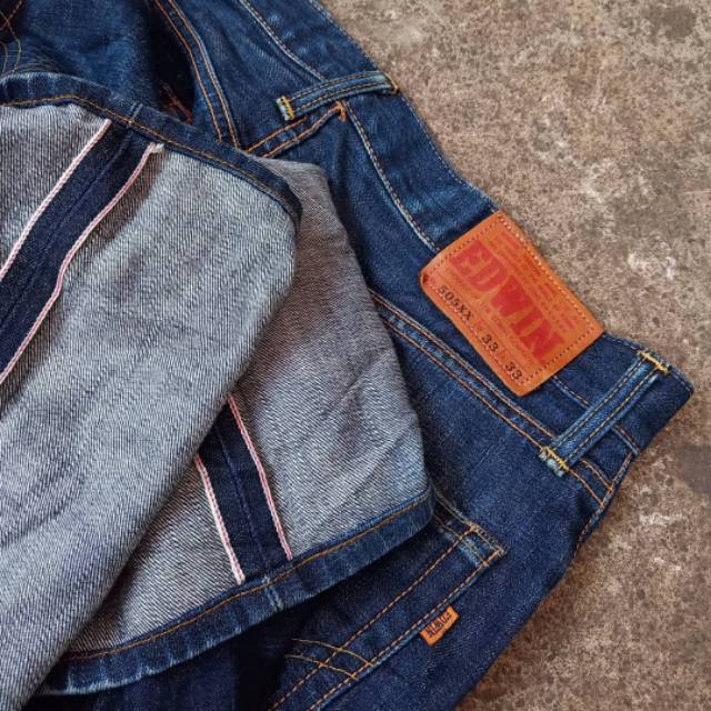 jeans edwin selvedge