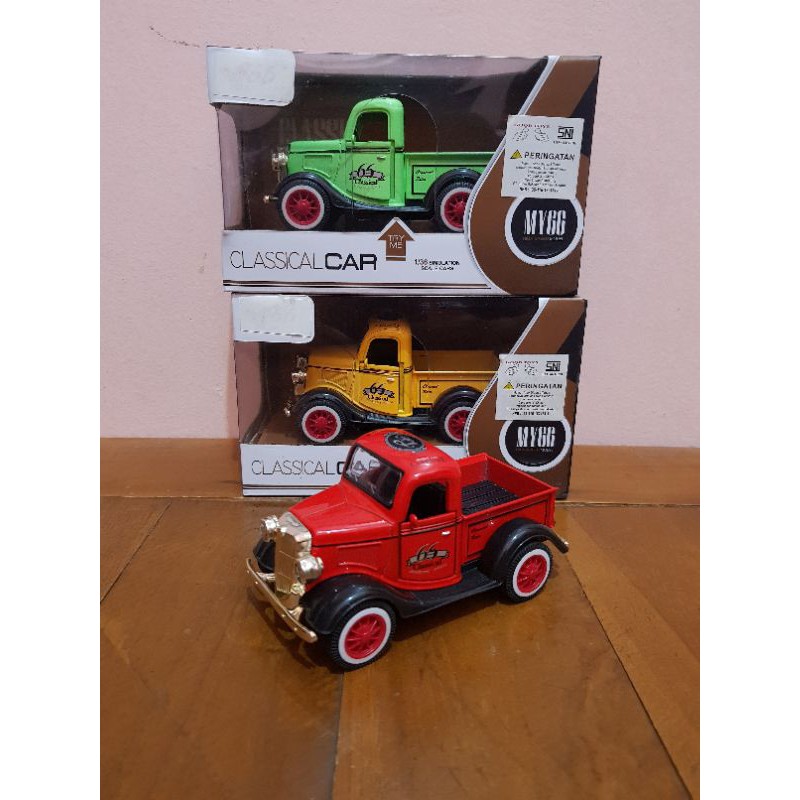 Mainan Diecast Mobil Truck Classic - Diecast Mobil Truk Klasik