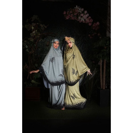 Mukena Satin Silk Premium Motif Kupu