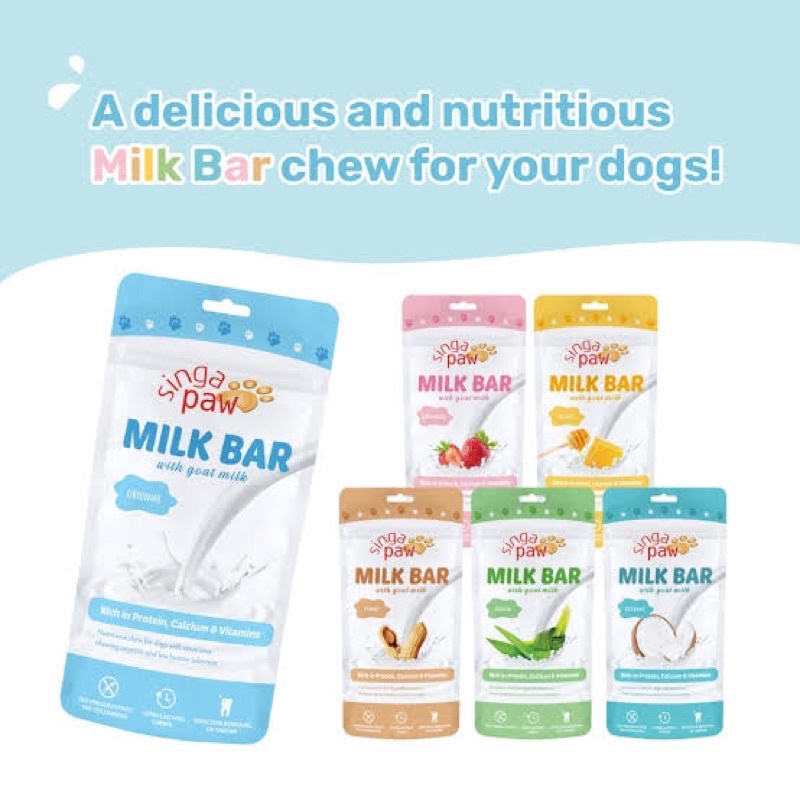 Singapaw milk bar with goat milk (2 pcs)