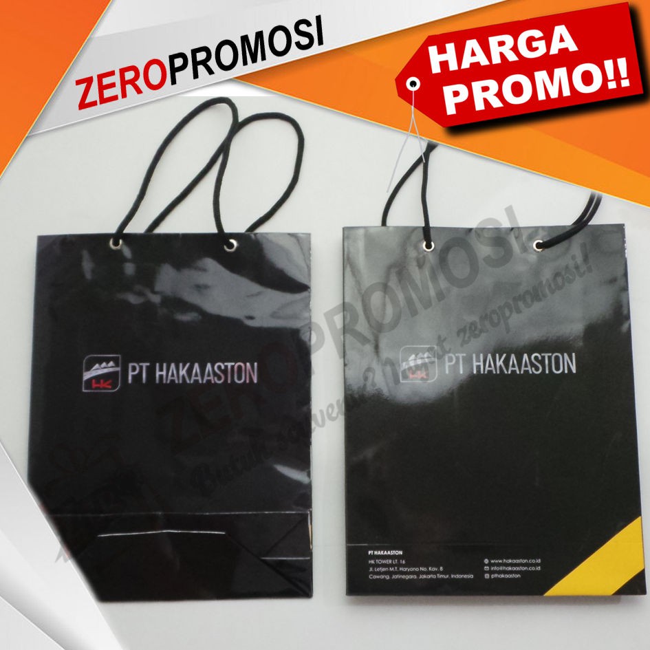 

Paper Bag Custom Design Murah Ukuran P20XT26XL8