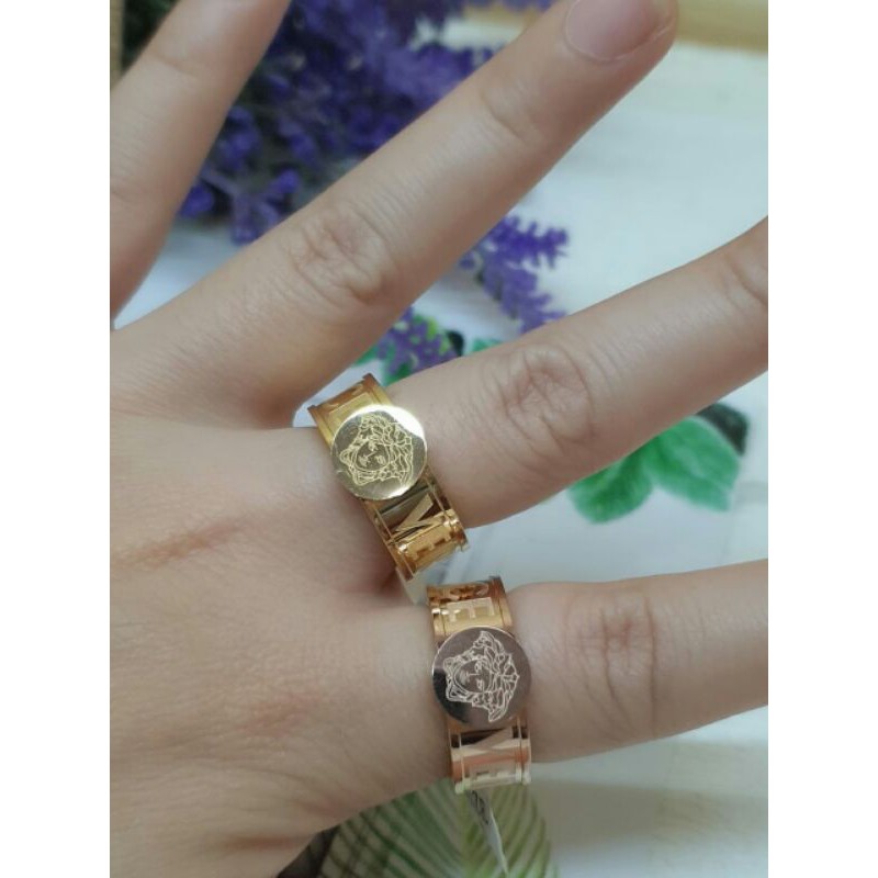 Cincin titanium wanita / cincin verca-se / cincin titanium vercas* wanita