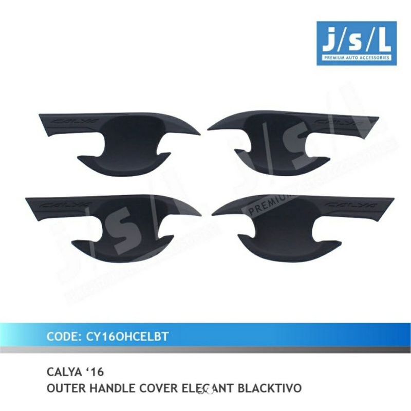 Paket Handle outer Elegant Tutup Tangki Crosstivo Black CALYA SIGRA JSL