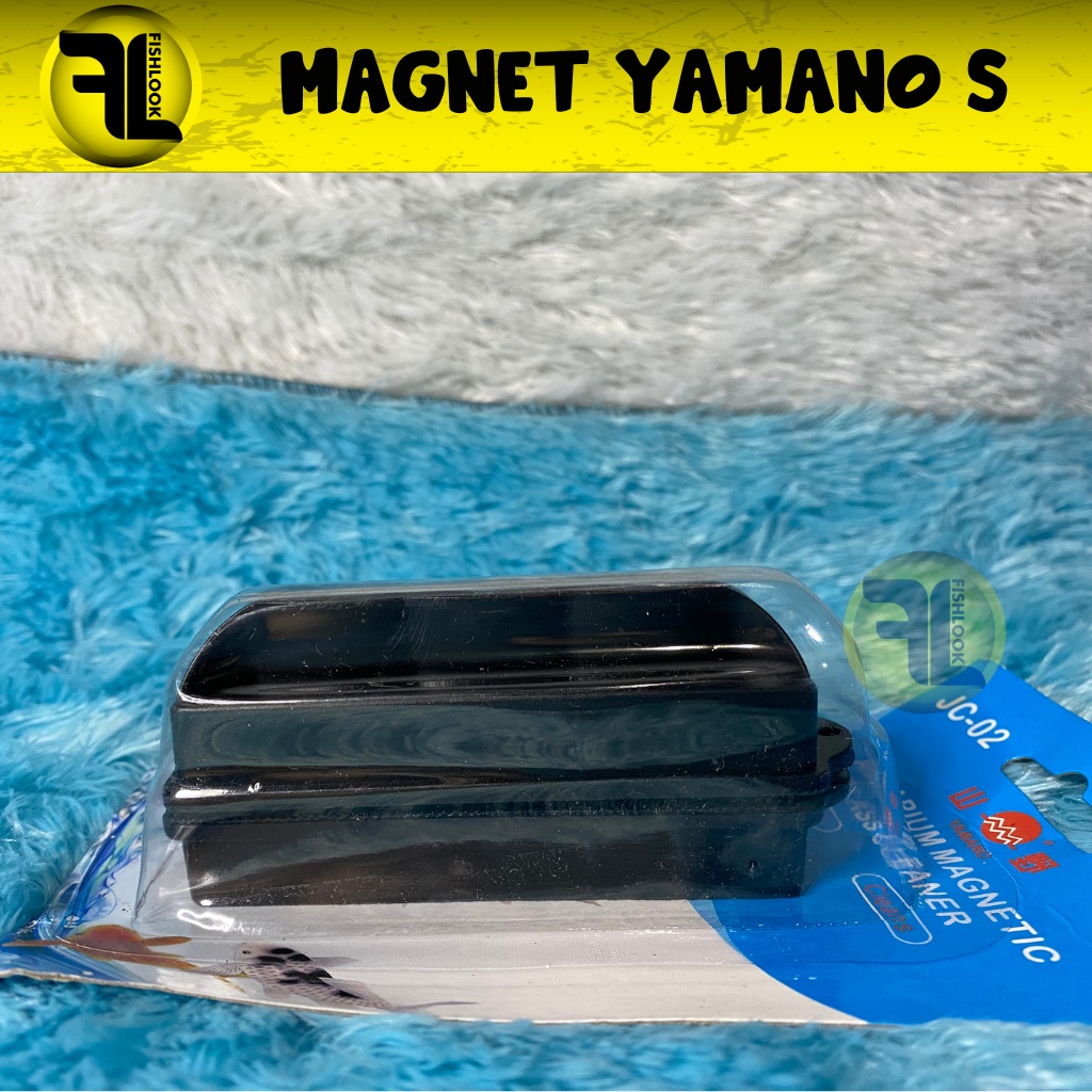 Yamano JC 02 Medium Magnet Pembersih Kaca Aquarium Aquascape Magnetic