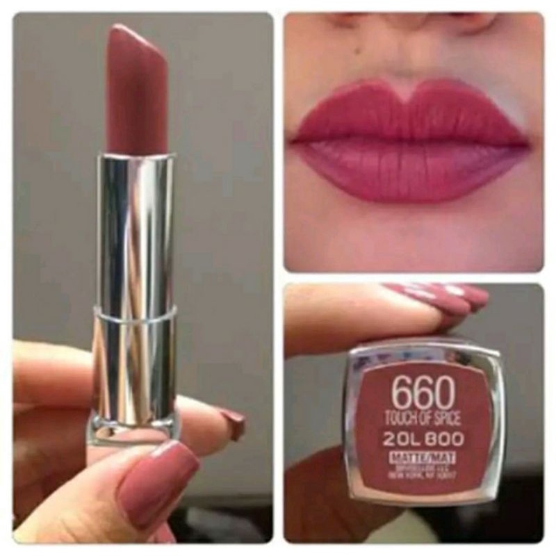 Lipstick Maybelline 660 Touch Of Spice