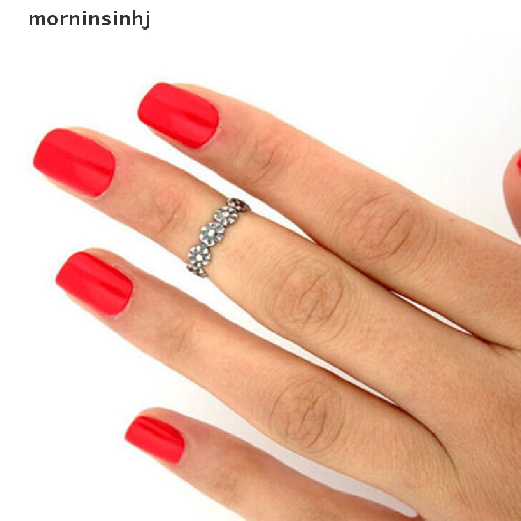 Mornin Cincin Jari Kaki Lapis Silver 925 Adjustable Untuk Wanita