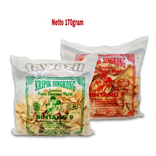 Netto 170 Kripik singkong bintang sembilan 9 Cemilan ...