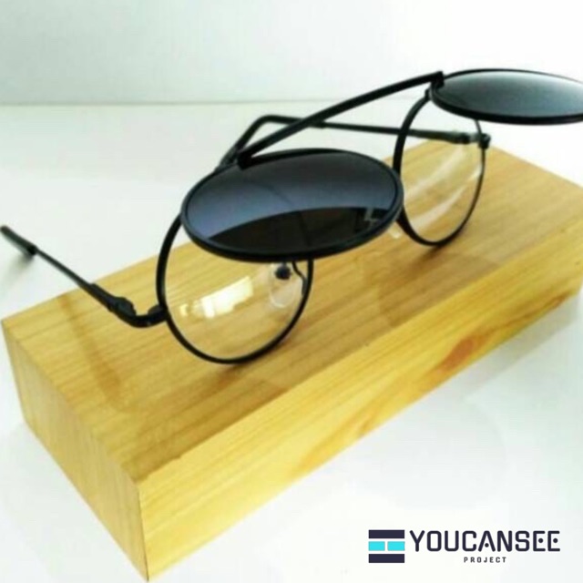 Kacamata clip on boboho
