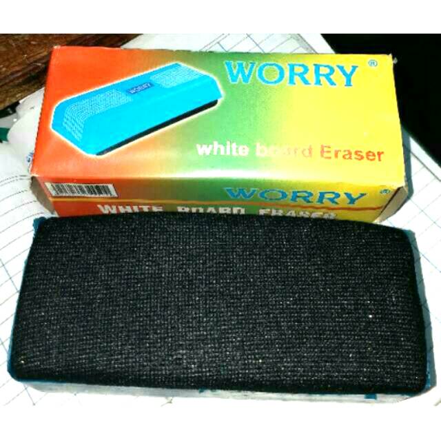 Penghapus Papan Tulis/ Whiteboard Eraser Worry Besar