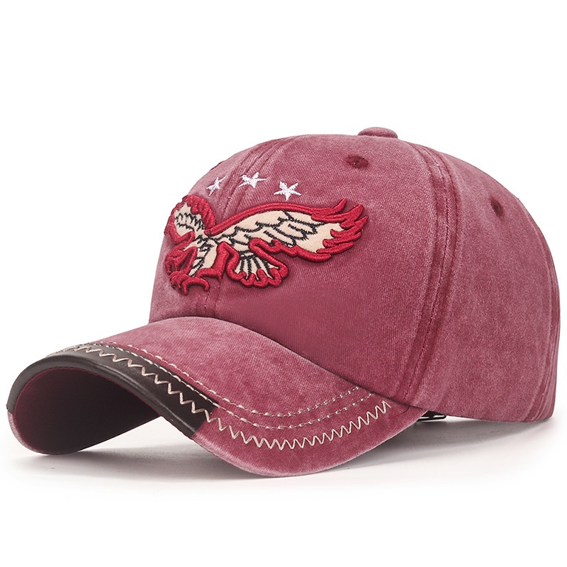 Topi Baseball Desain Elang Gaya Vintage Untuk Pria Dan Wanita