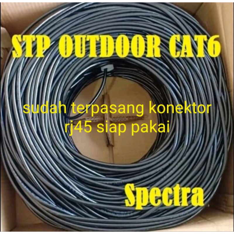 Jual Kabel Lan Outdoor Stp Ftp Cat Spectra Shopee Indonesia