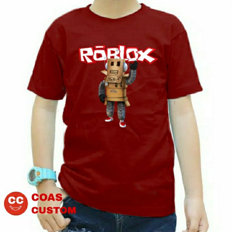 Kaos roblox anak bahan premium
