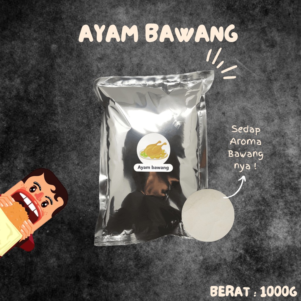 BUMBU TABUR AYAM BAWANG 1KG /1000GRAM