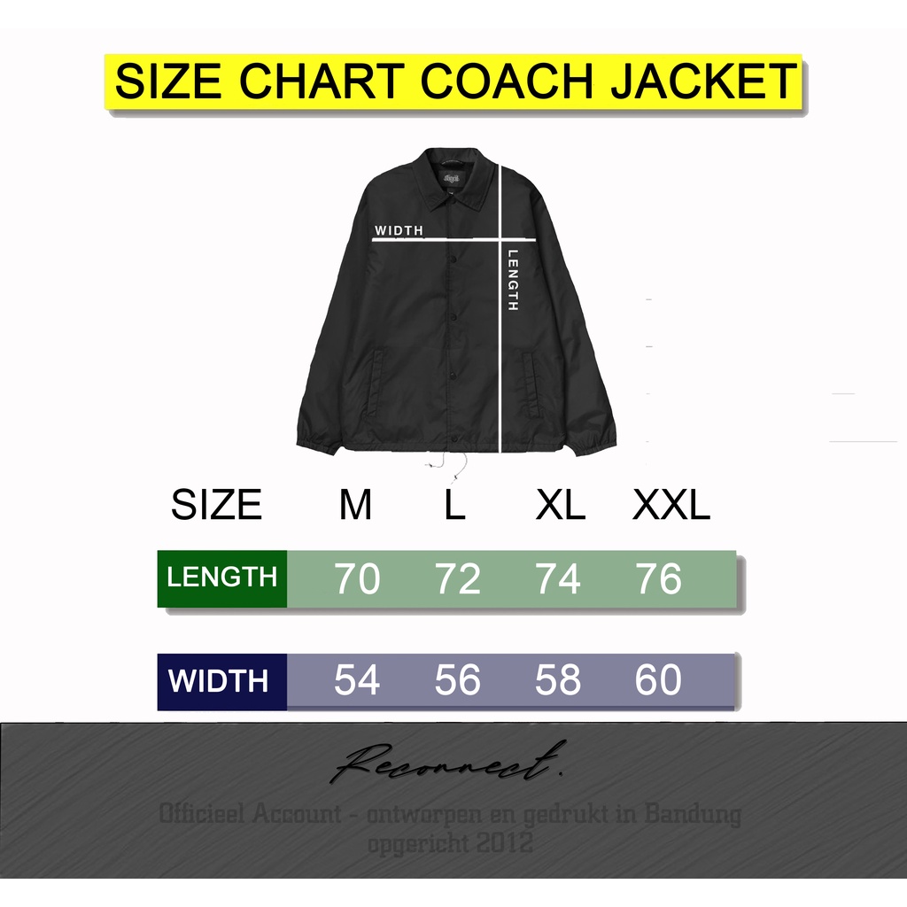 Reconnect Coach Jacket Japan Tokyo Zade Supply - Unisex