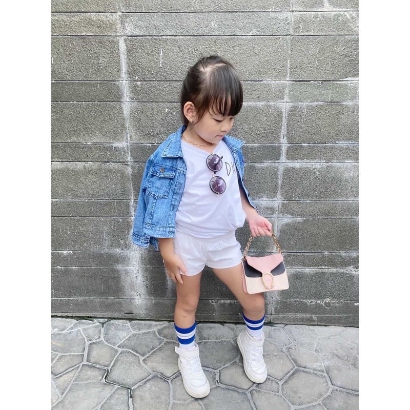 Jaket Jeans anak anak perempuan 4-5 tahun Terlaris jaket jeans anak prempuan