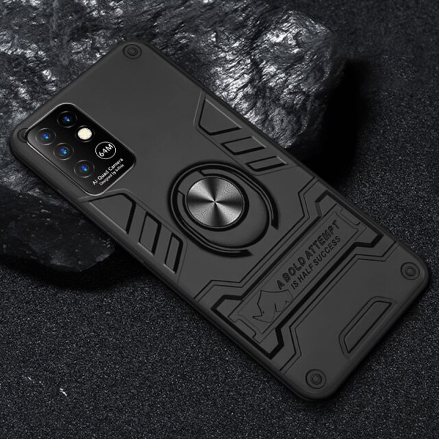 HARDCASE RING CARBON THUNDER INFINIX NOTE 10 PRO - FA