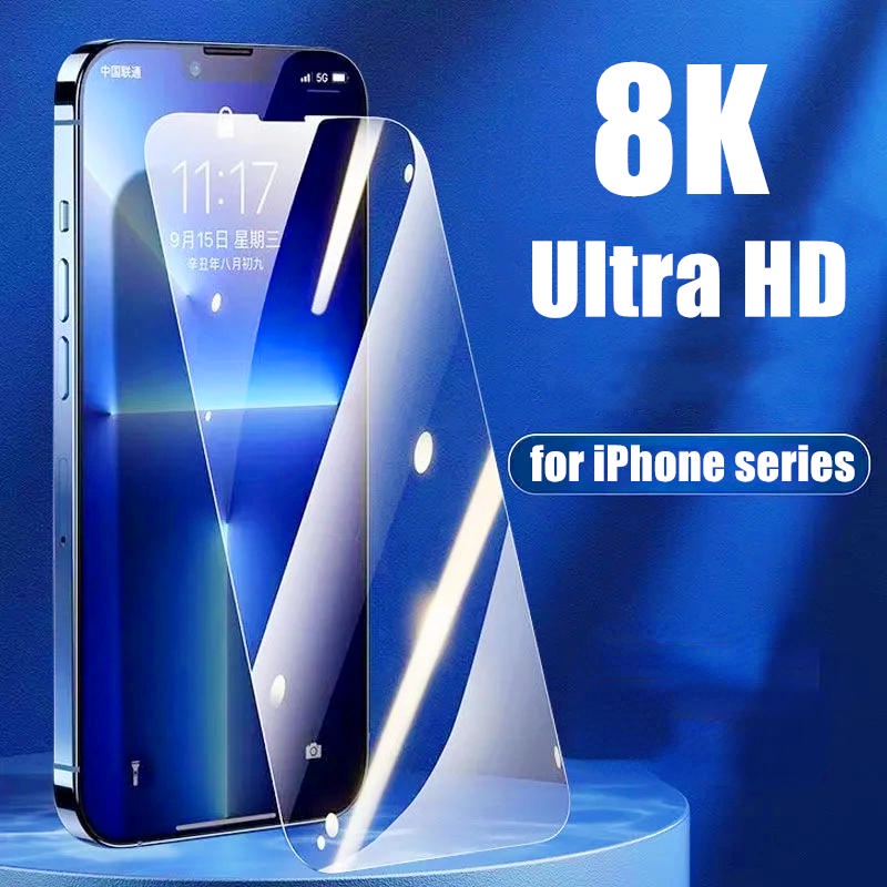 Pelindung Layar Tempered Glass Blu-ray HD Untuk IPhone 14 Plus 14Pro 14Plus 14ProMAX