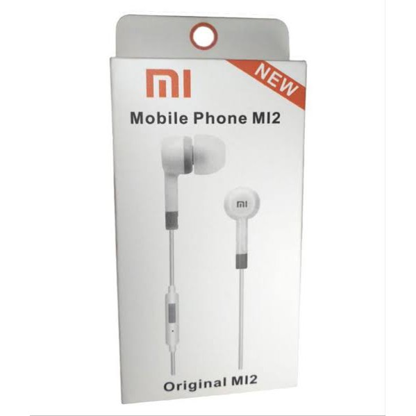 Headset Handsfree Xiaomi Mi2 Original / Earphone Xiaomi Mi 2