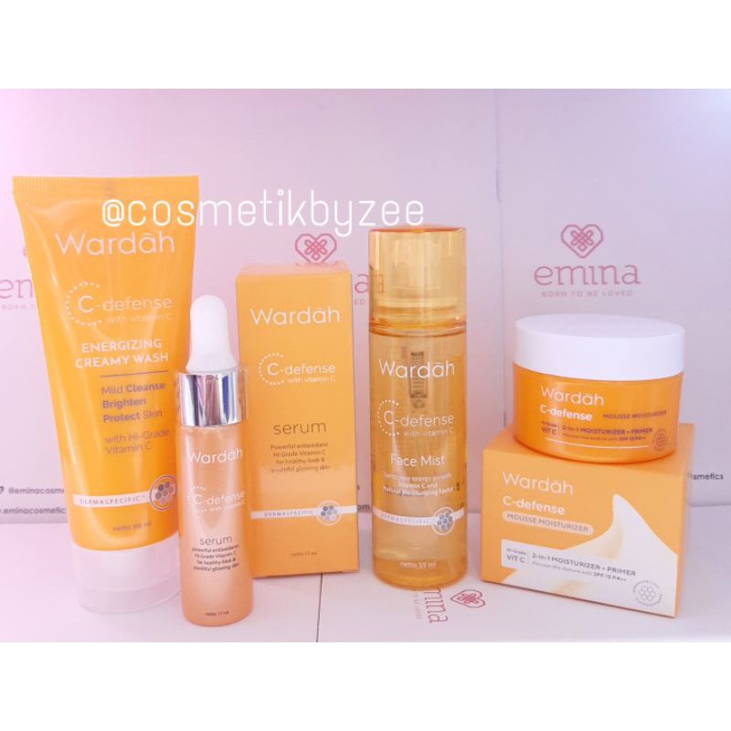 Wardah C-Defense Paket | Paket Skin Care Wardah