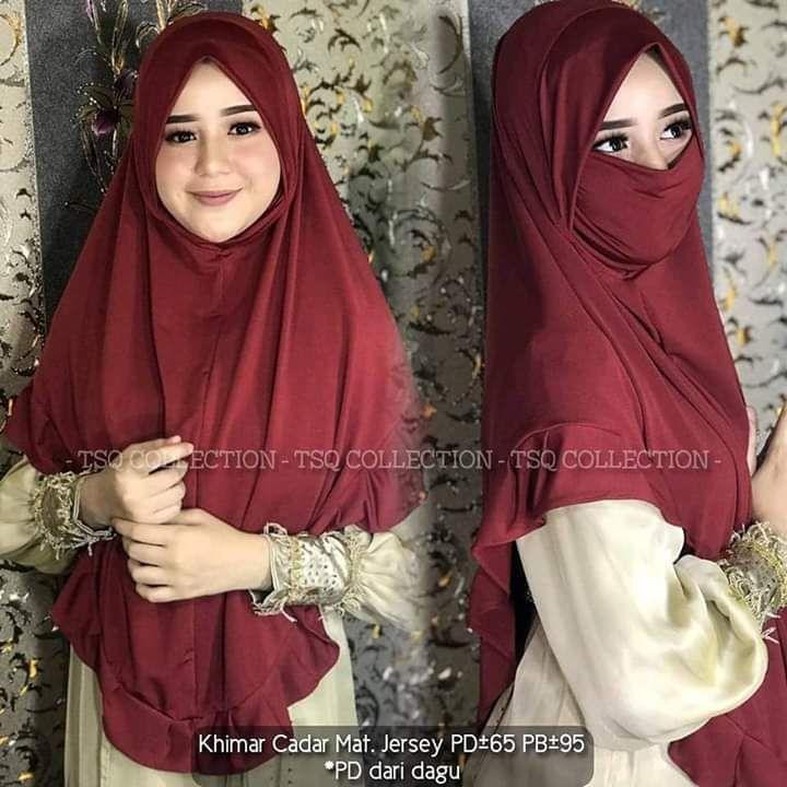 Instan Niqab Rempel hijab instan murah / hijab niqab