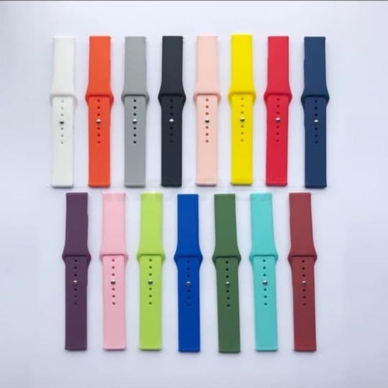 STRAP TALI JAM TANGAN - SILICONE RUBBER STYLE APPLE - FOR SAMSUNG GALAXY WATCH 4 40 42 44 46 SMARTWATCH