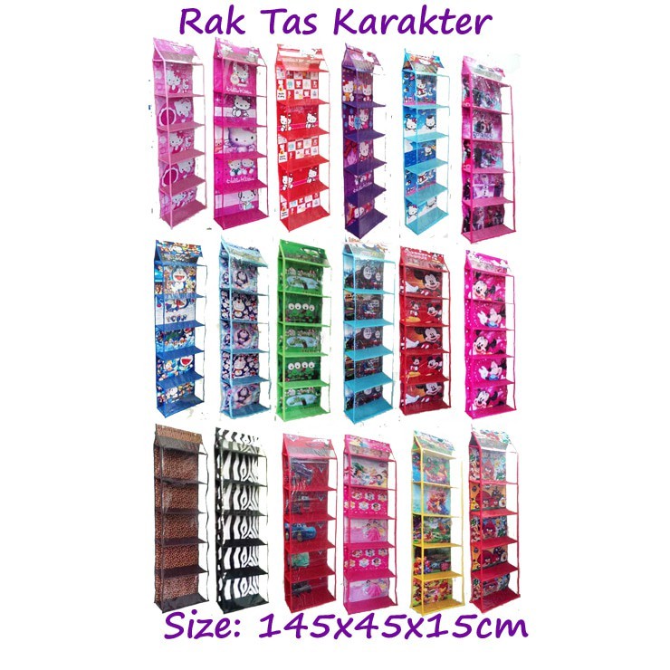 Rak Tas Gantung Karakter Shopee Indonesia Rak Tas Gantung Karakter Shopee Indonesia