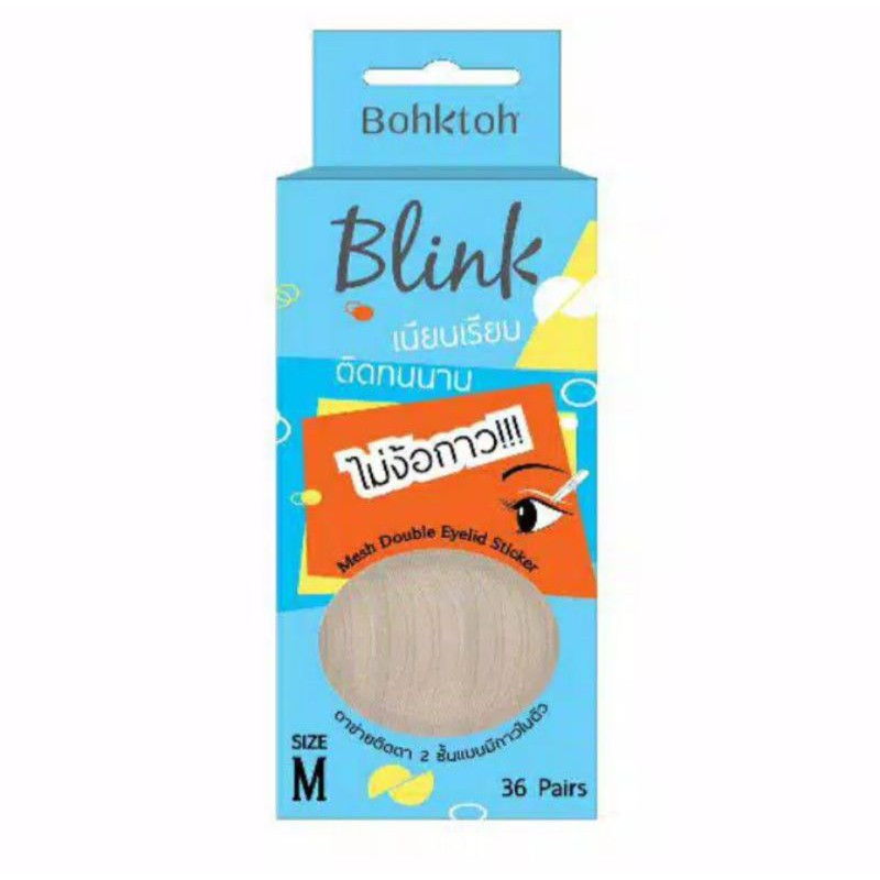 (READY) BOHKTOH Blink Double Eyelid Self Adhesive Mesh Thailand