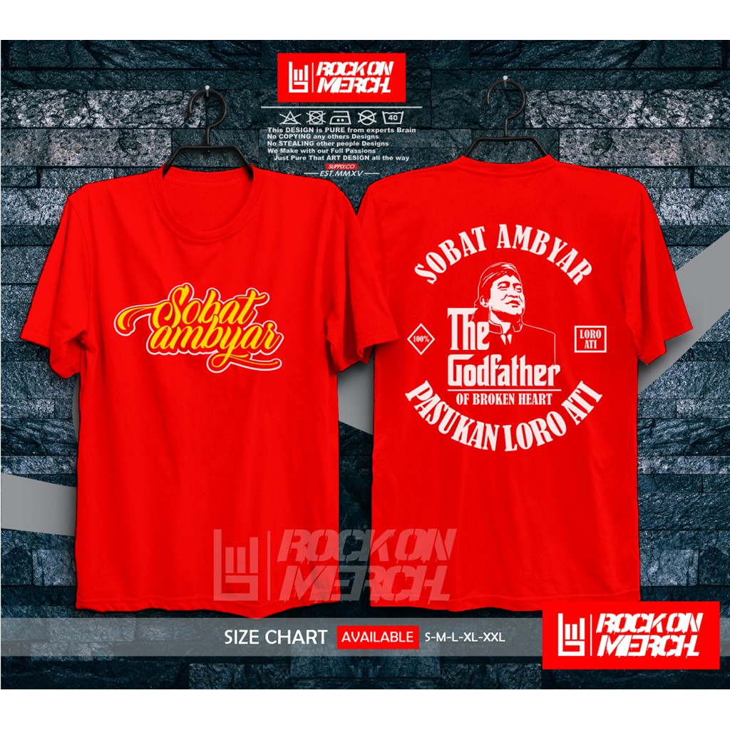 Kaos Baju Sobat Ambyar Didi Kempot Pasukan Loro Ati V1 Kaos Musik Kaos Baju Sobat Ambyar Didi Kempot Pasukan Loro Ati V1 Kaos Musik