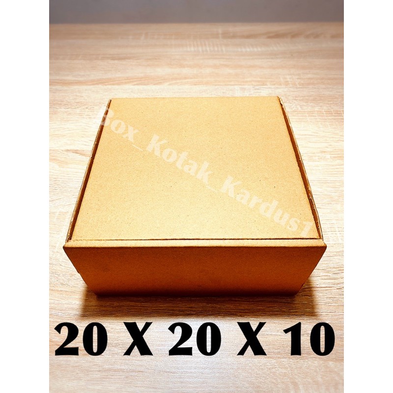 

box kotak kardus karton 20x20x10