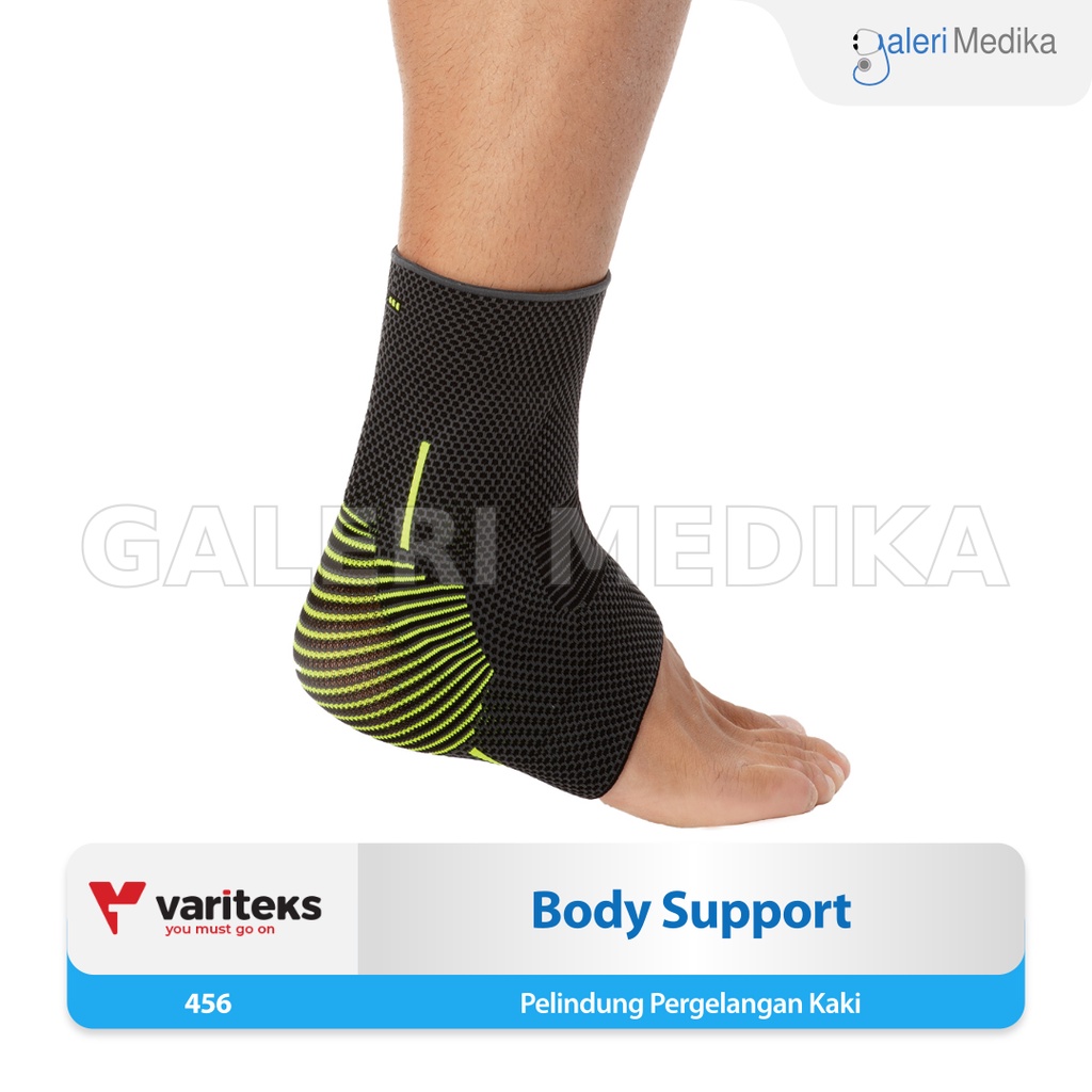 Variteks 456 Ankle Support Knitted Malleol Pelindung Pergelangan Kaki Mengurangi Nyeri Ligamen