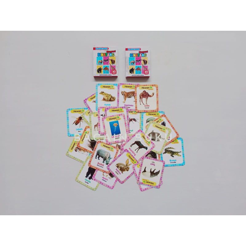 Flash Card Anak Hewan (Sindu)