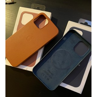MagSafe Original Genuine Leather iPhone 12 Pro Max Case Magnet Inside