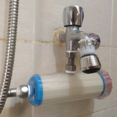 SARINGAN AIR FILTER Shower Kamar Mandi / Penyaring Kotoran Keran Selang Sower Kran Slang Pembersih Air Sumur PAM