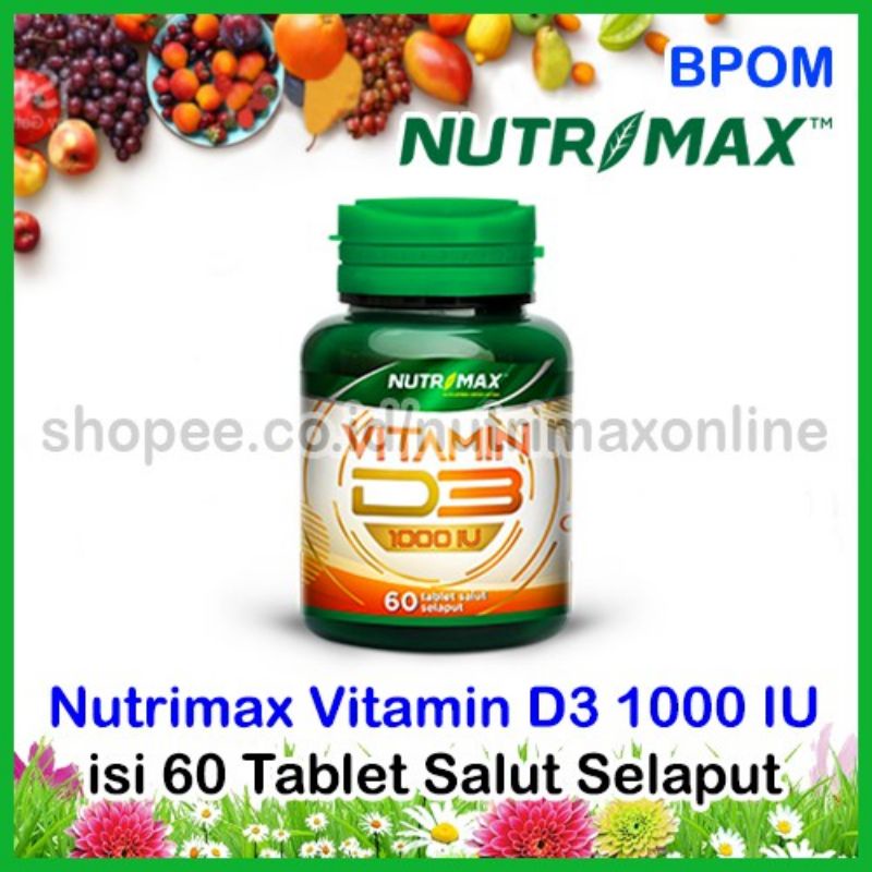 VITAMIN D3 1000IU NUTRIMAX