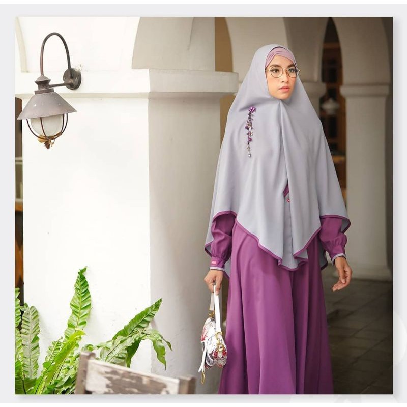 GAMIS AULIA GHAISANI VIVID PURPLE - Open reseller