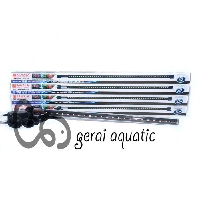 Kandila Lampu Celup LED Aquarium 40 cm
