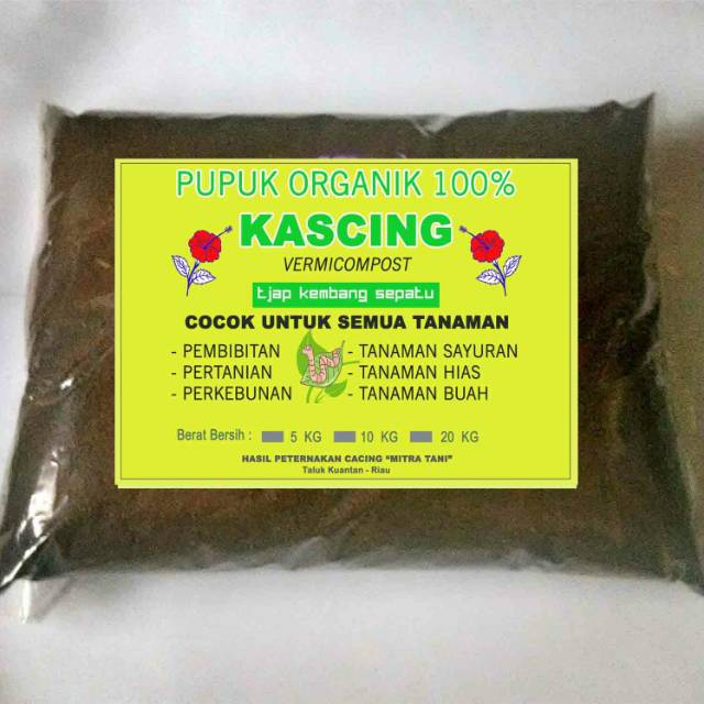 Pupuk Organik kascing