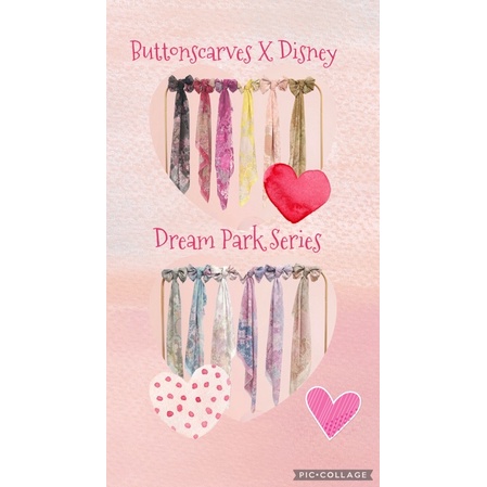 Ready ~ Buttonscarves X Disney The Dream Park Series